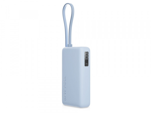 Внешний аккумулятор со встроенным кабелем Xiaomi 67W Power Bank 10000 (Integrated Cable) Ice Blue