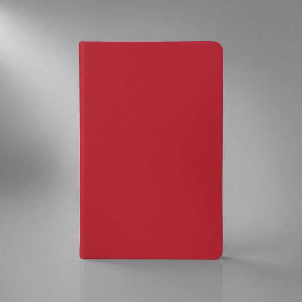 Блокнот Softy 2.0, гибкая обложка A6, 80 листов, красный