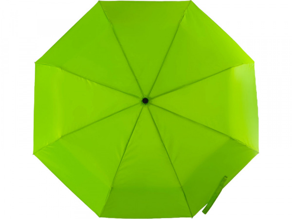Зонт Picau из переработанного пластика в сумочке, зеленое яблоко