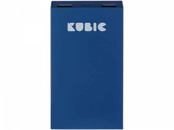 Внешний аккумулятор Kubic PB10X Blue, 10 000 мАч, Soft-touch, синий