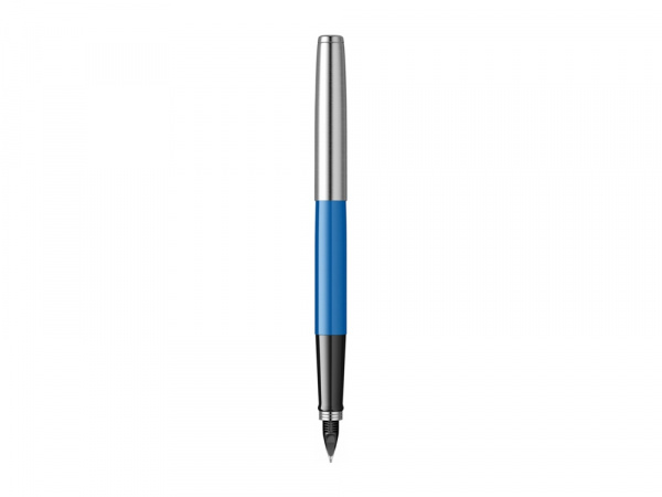 Ручка перьевая Parker Jotter Originals Blue Chrom CT, перо: F, цвет чернил: blue, в подарочной упаковке