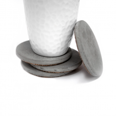 Костер/Подставка под горячее (бетон) комплект из 4х штук (продаётся от 5 комплектов)