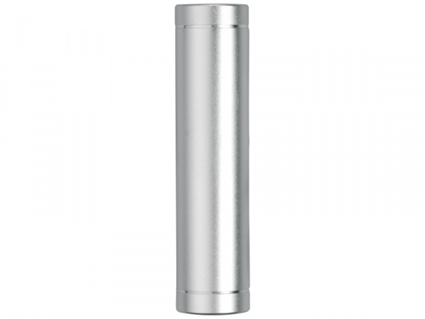 Портативное зарядное устройство Олдбери, 2200 mAh, серебристый