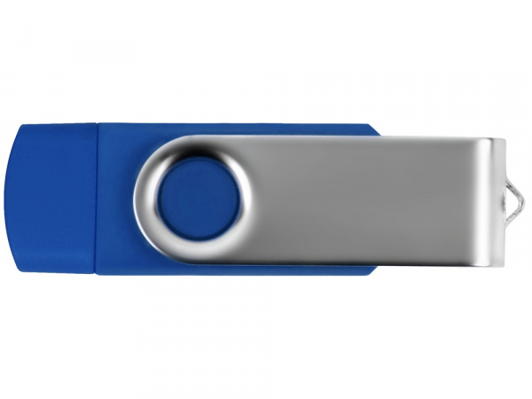 USB3.0/USB Type-C флешка на 16 Гб Квебек C, синий