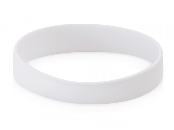 Силиконовый браслет Forest 202*12 мм, белый