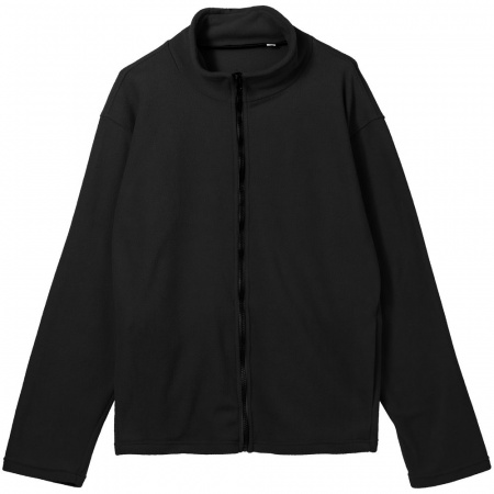 Куртка флисовая унисекс Manakin, черная, размер XL/XXL