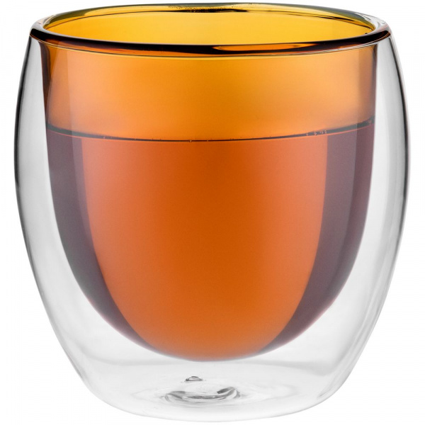 Стакан с двойными стенками Glass Bubble