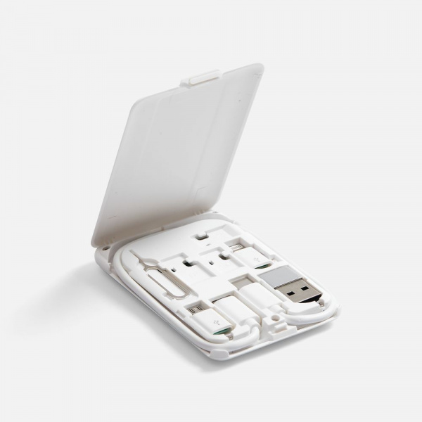 Органайзер с беспроводной зарядкой и набором адаптеров Octopod