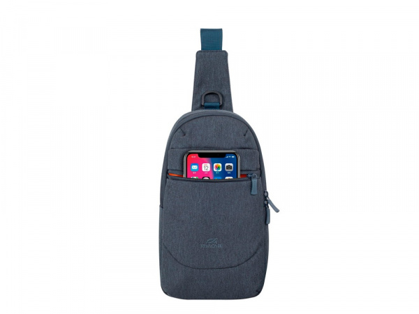 RIVACASE 7711 dark grey сумка слинг для мобильных устройств /12