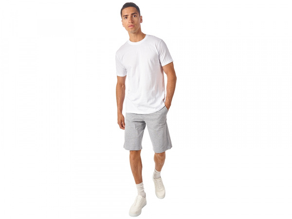 Мужские шорты из френч терри Warsaw 220гр, серый меланж