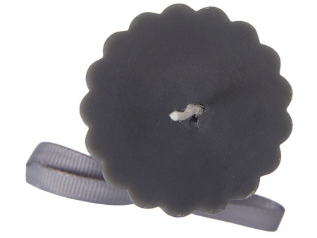 Набор свечей с гранями Vela, темно-серый, белый