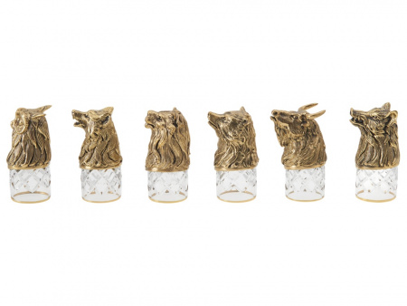 Подарочный набор Королевская охота, коричневый