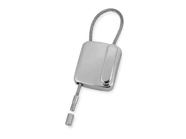 Брелок Телефон, серебристый