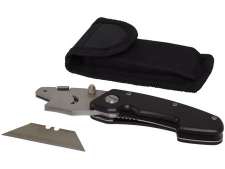 Складной нож, черный