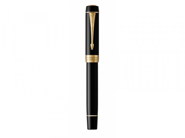 Перьевая ручка Parker Duofold Classic Centennial, Black GT, перо: F