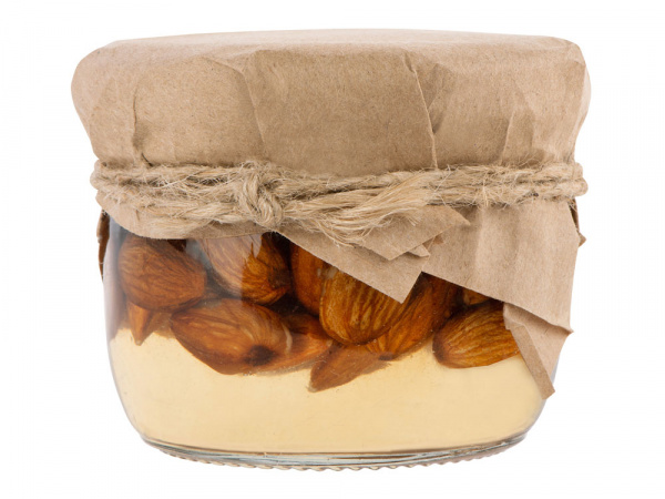 Сувенирный набор Мед с миндалем 120 гр