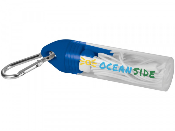 Наушники Earbuds, ярко-синий