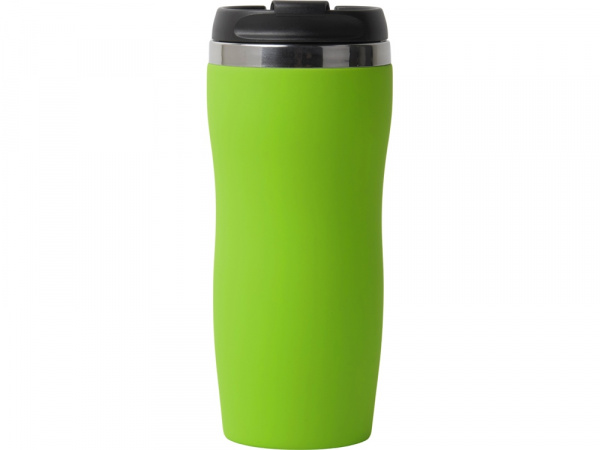 Термокружка Double wall mug C1, soft touch, 350 мл, зеленое яблоко