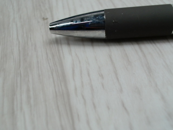 Ручка металлическая soft-touch шариковая со стилусом Sway, серый/серебристый (P)