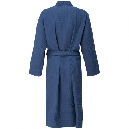 Халат вафельный Kimono, темно-синий, размер M/L