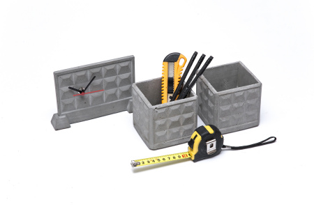 Стакан канцелярский ПО-2 (бетон) продаётся от 5 шт