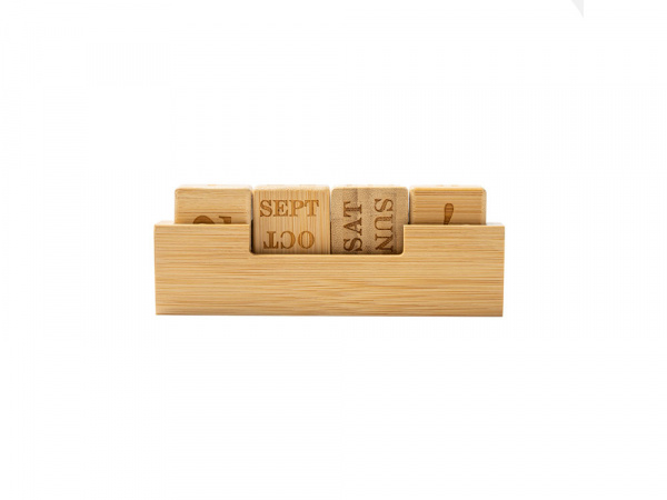 Календарь настольный вечный MEDUS, бежевый