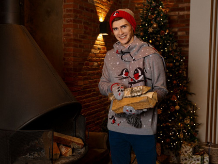 Джемпер Birds and Berries, размер L