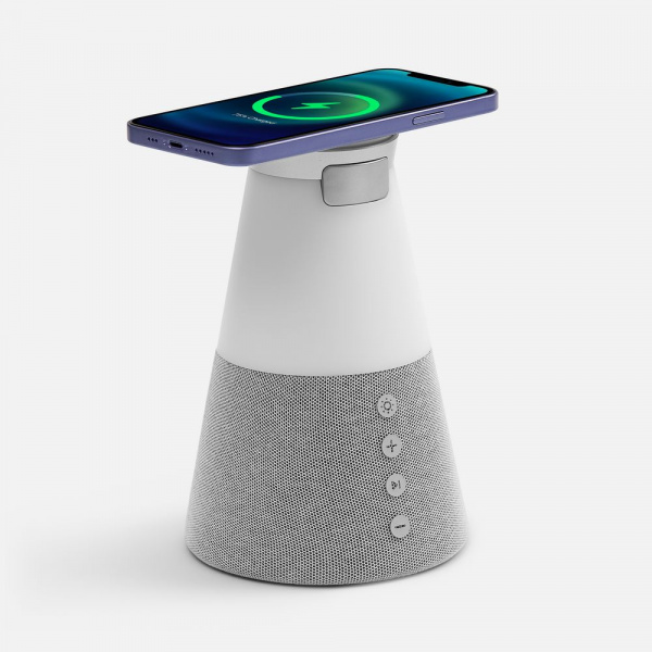 Bluetooth-колонка с беспроводной зарядкой и подсветкой Cone Sonance