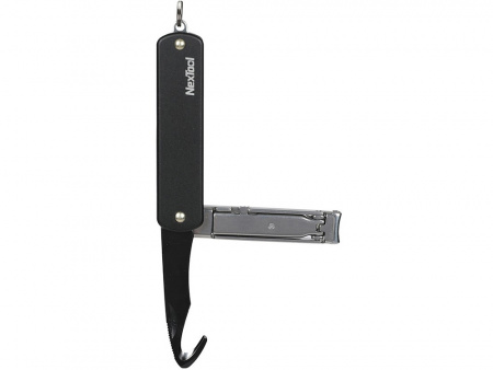 Мультитул-книпсер Nextool Multi Functional Nail Clipper, черный, 6 функций