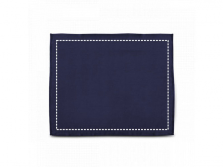 WARMY. Флисовый плед 250 г/м2, Синий