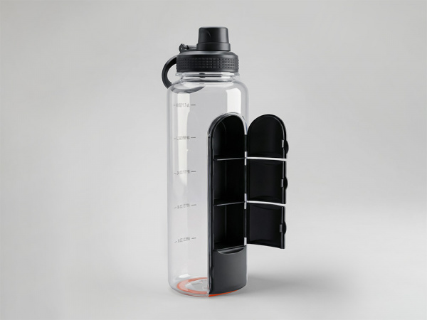 Бутылка для воды Electrolyte, черный