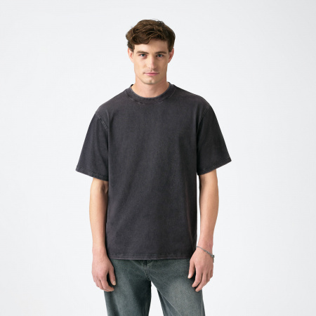 Футболка унисекс Драйв (Drive), 240гр., серая с варкой, размер 3XL/4XL