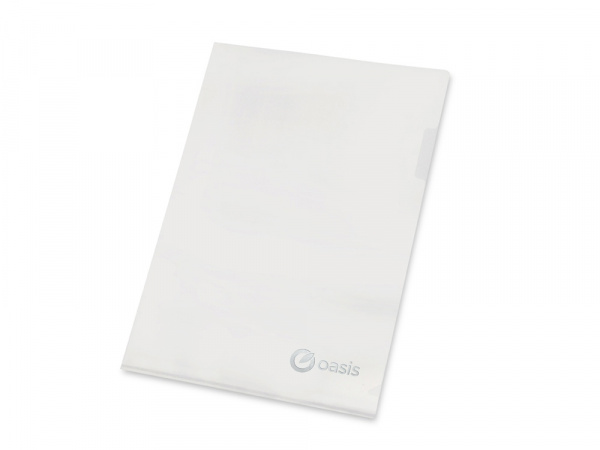 Папка- уголок, для формата А4, плотность 180 мкм, прозрачный матовый