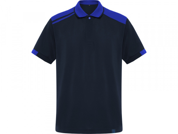 Рубашка поло Samurai, нэйви/королевский синий