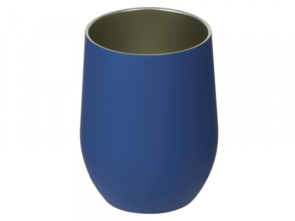 Термокружка Vacuum mug C1, soft touch, 370мл, синий (Р)