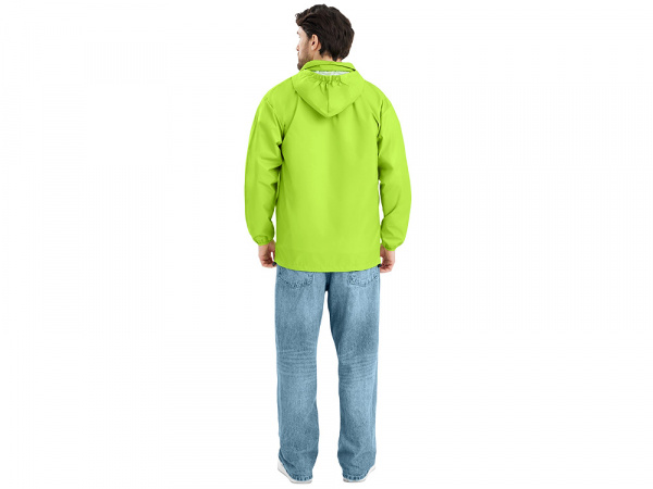 Ветровка Miami 2.0 мужская с чехлом, зеленое яблоко