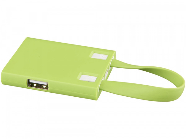 USB Hub и кабели 3-в-1, лайм