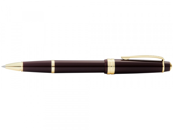 Ручка-роллер Cross Bailey Light Polished Burgundy Resin and Gold Tone