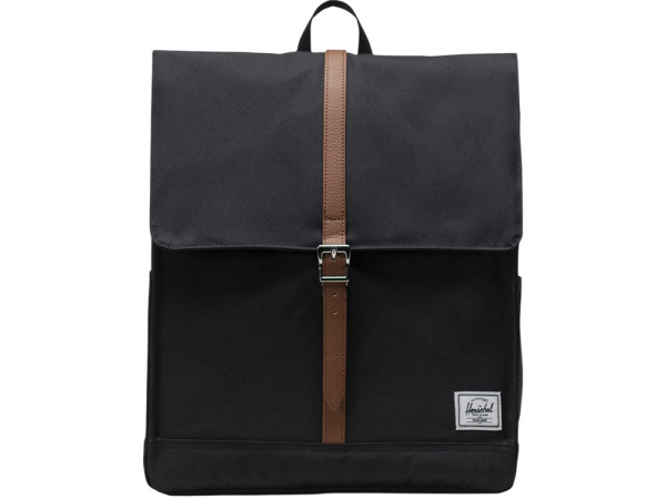 Herschel City рюкзак из переработанного материала объемом 16 л - сплошной черный