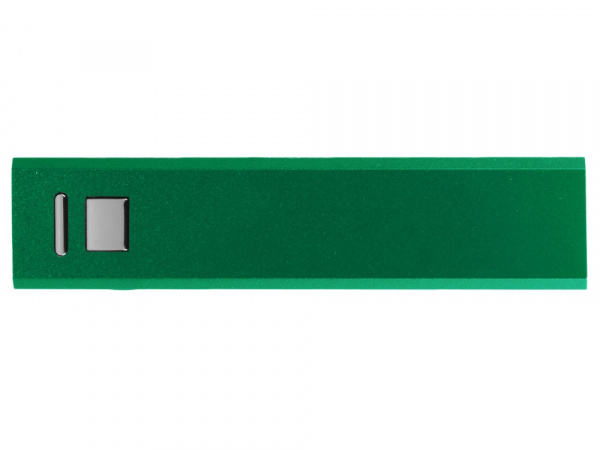 Портативное зарядное устройство Спейс, 3000 mAh, зеленый