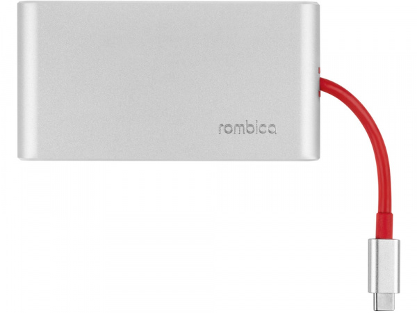 Хаб USB Rombica Type-C Hermes Red (Р)