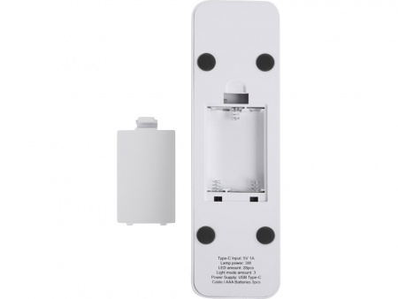 Складывающаяся настольная LED лампа Stack N, 3 Вт, белый (Р)