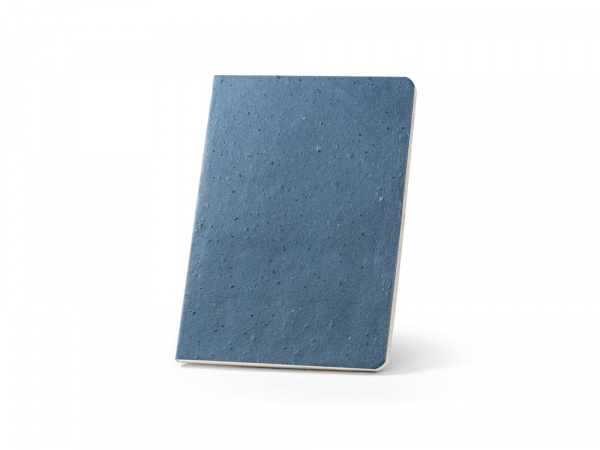COFFEEPAD SEMI-RIGID Блокнот A5, синий