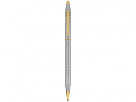 Набор Российский менеджмент: визитница, ручка шариковая, золотистый/серебристый