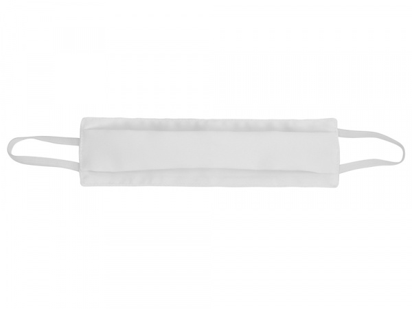 Маска для лица многоразовая для сублимации, размер S, белый