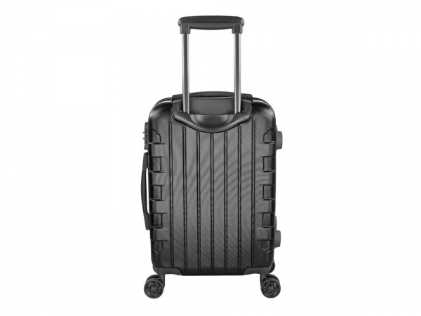 Чемодан BUGATTI Galatea, чёрный, поликарбонат / АБС-пластик, 36,5х24,5х56 см, 37,54 л