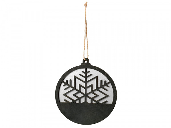 Подвеска деревянная Noirflake
