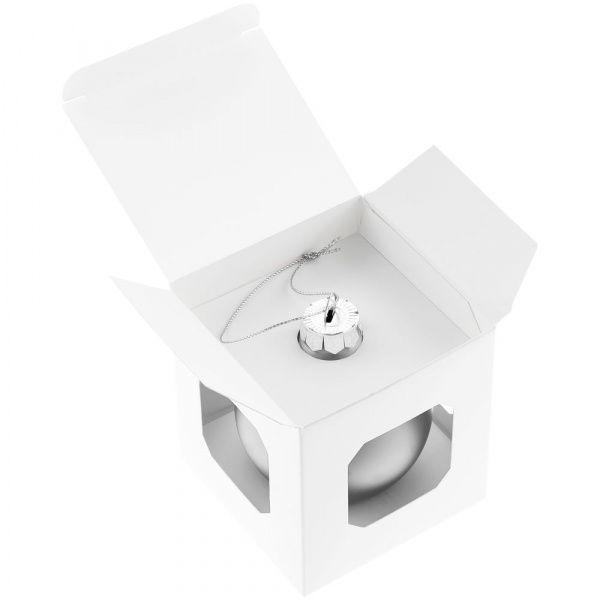 Елочный шар Finery Matt, 8 см