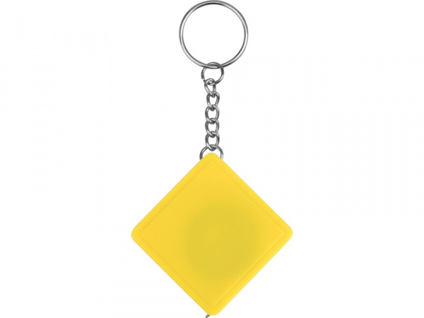 Брелок-рулетка, 1 м., желтый