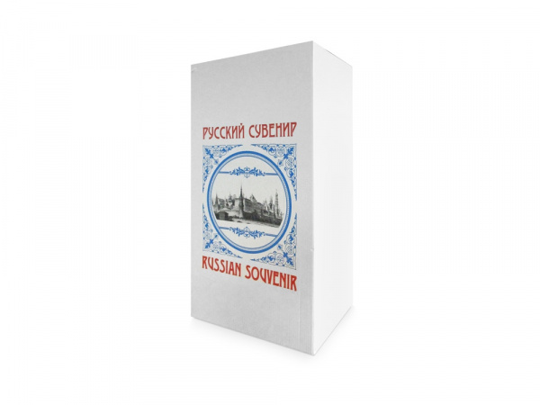 Штоф Вышка ЛЭП (цветная с золотом), 1,5л